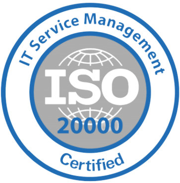ISO 20000 Certified